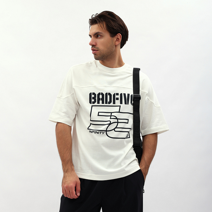 ATSW383-1 Футболка Badfive Streetball белый